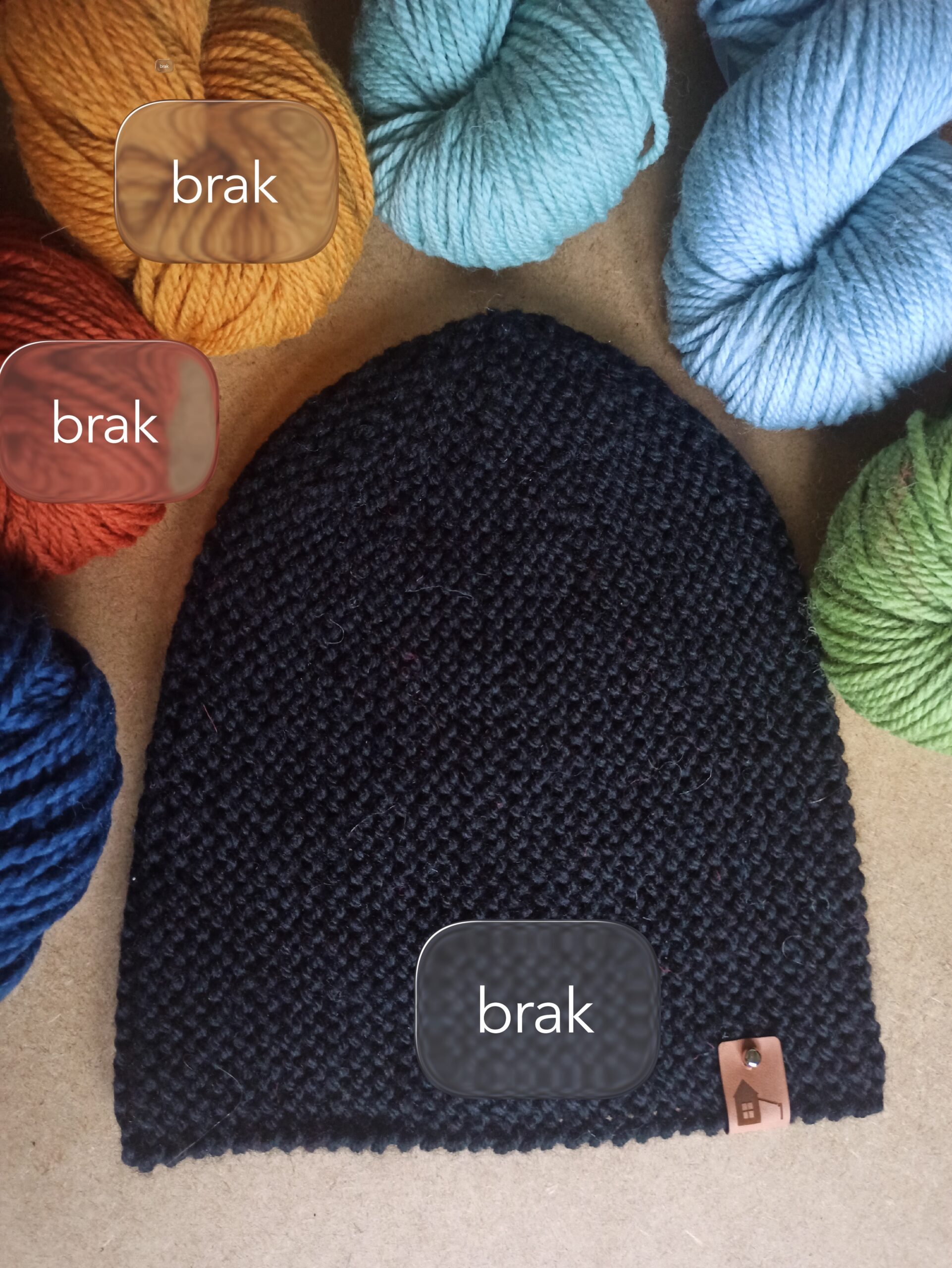 Czapka typu Beanie - obrazek 2